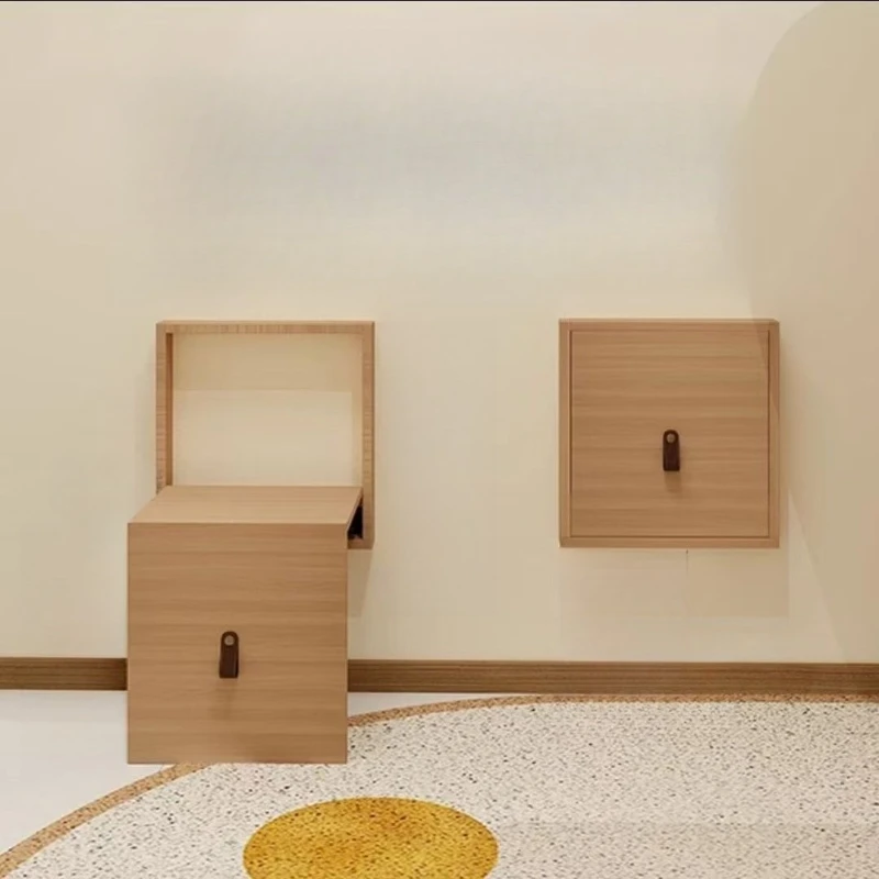 shoe stool, home folding shoe stool, hole board integrated door shoe cabinet home hidden type