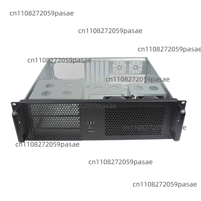 Rackmount Server Chassis 3U Rack Enclosure Aluminum Panel Case for Industrial Computer Network Storage