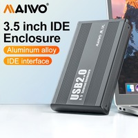 MAIWO HDD Case 3.5 inch IDE to USB 2.0 Adapter External Hard Drive Disk Enclosure for 3.5\