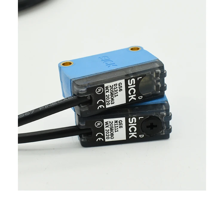 

Оригинальные фотоэлектрические переключатели SICK Opposite Shot GE6-P1111+GS6-D1311 GE6-N1111+GS6-D1311