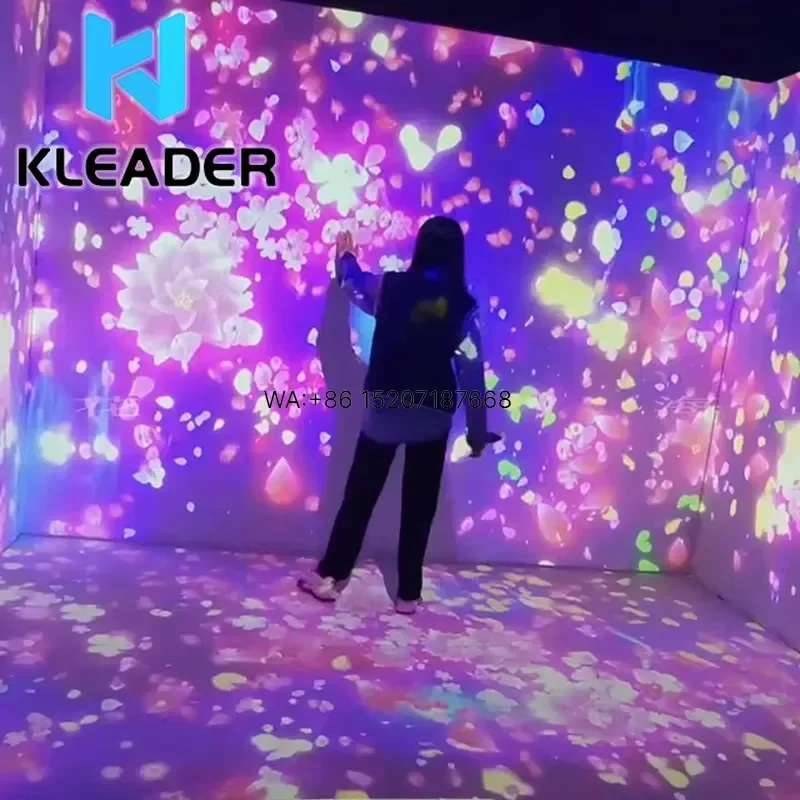 Wmwmnu for Cave Interactive Projection Holographic Immersive Virtual Reality 3D Projector Interactive Holographic Interactive