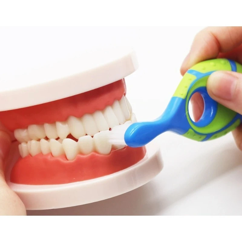 

2PCS Soft Bristles Kids Toothbrush Set BPA-Free Toddler Training Toothbrush for Children's Deciduous Teeth Dental Care