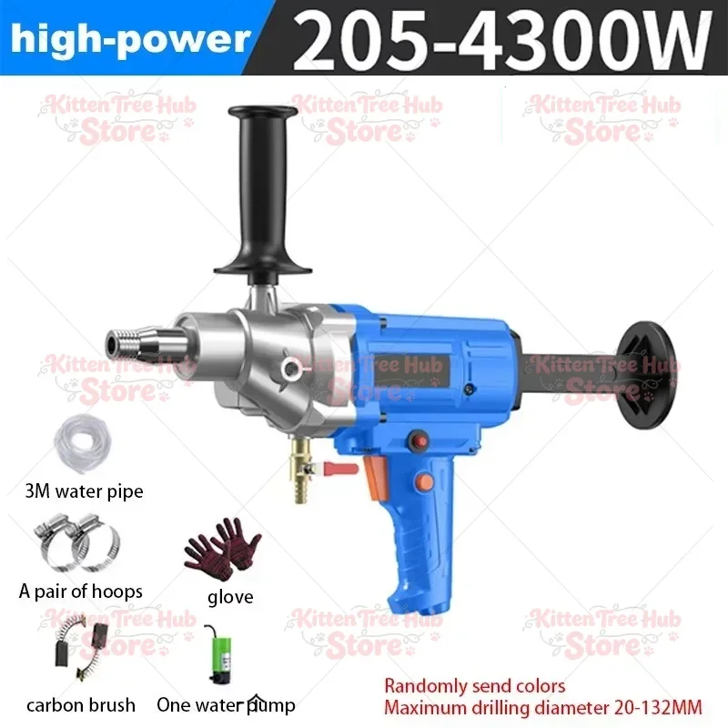 Dry Wet Engineering Torque Drilling Machine Diamond Core DrillElectric Diamond Core Drill Mixer Concrete Core Drill Machine