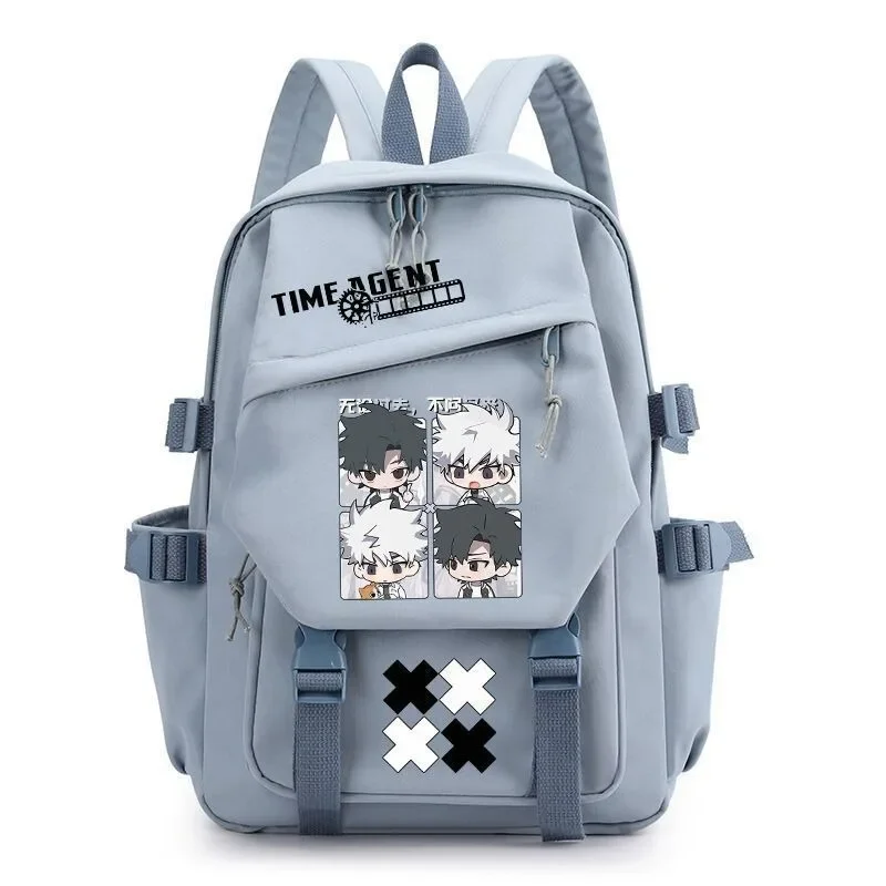 

Chibi, Black White Pink Green, Link Click, Student Kids Teens School Bags, Large Capacity Mochilas Anime Backpacks Girls Boys
