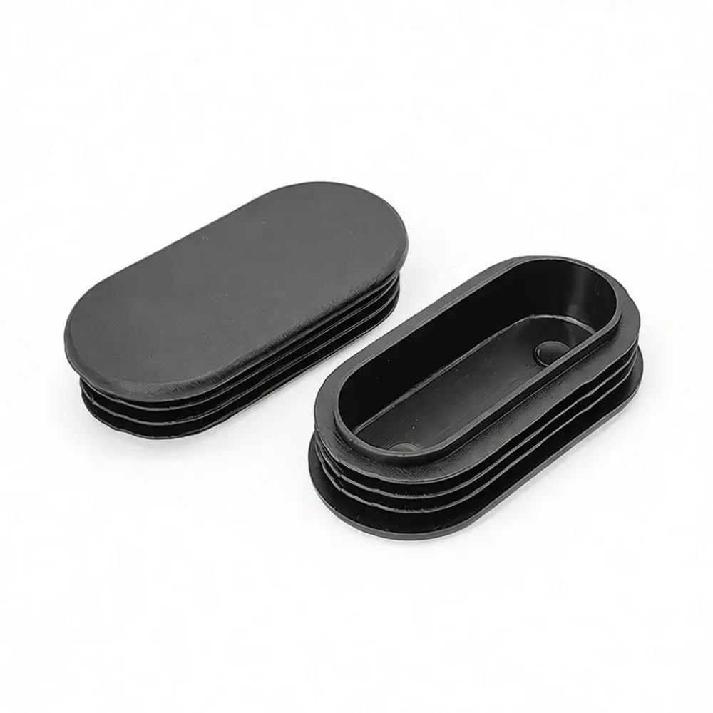 Oval Pipe Plug Plastic End Cap Furniture Chair Leg Protector Glide Seal Fitting Pipe Cover Anti Slip Floor Guard Mat