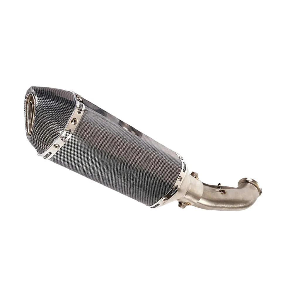 Für DUKE 390 RC390 125 250 2017-20 Auspuffrohre Auspuffsysteme Mittelrohr Schalldämpfer Modifiziert – Detail 7