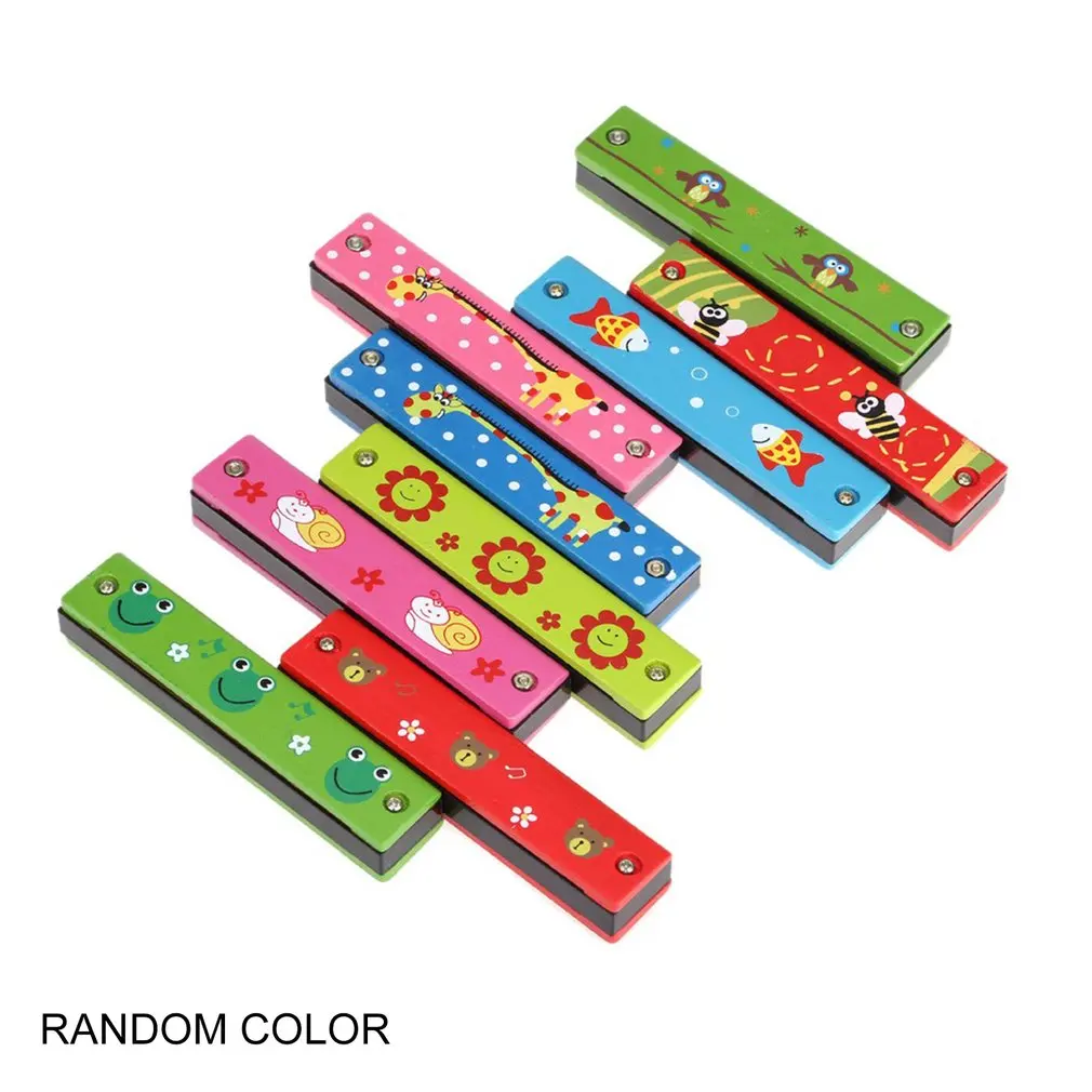 Hot 16 Holes Tremolo Harmonica Key of C Mouth Metal Organ for Beginners Children Musical Instrument Educational Toy Gift