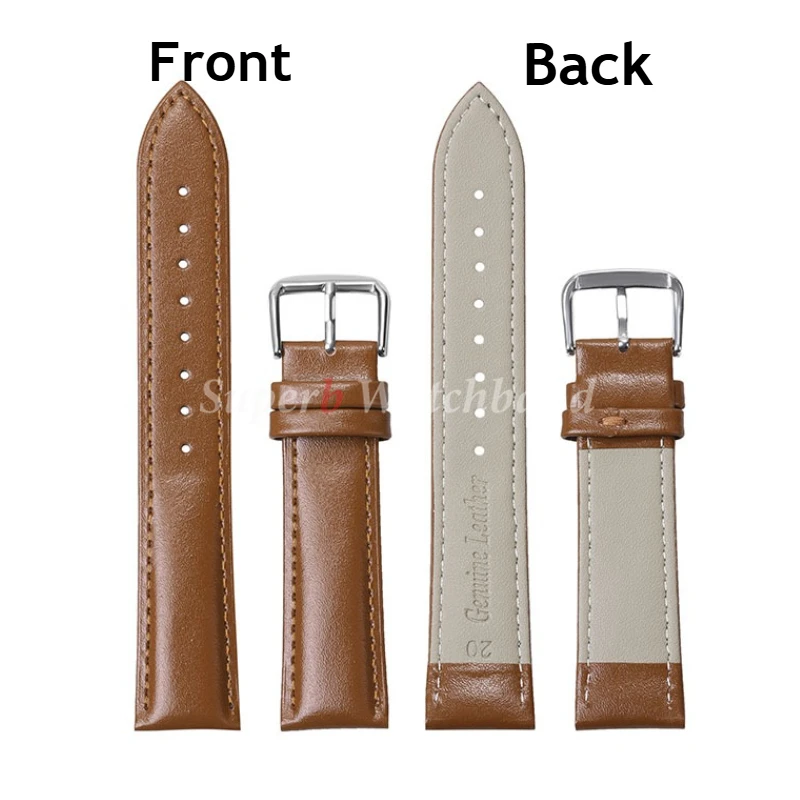 حزام ساعة جلدي 12/13/14/15/16/17/18/19/20/21/22/23/24 مللي متر حزام ساعة رياضي عالمي لساعة هواوي GT5/Gt4/Gt3