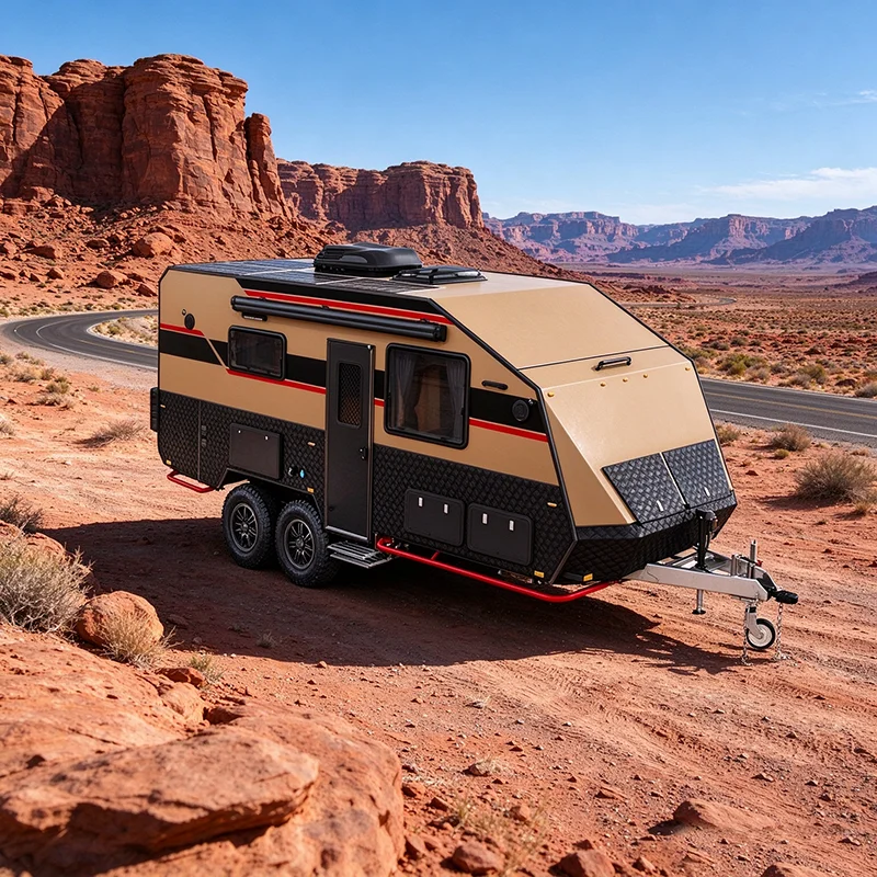 Camper Trailer Suspension Independent - Pop Top Overland Camper Trailer Lightweight