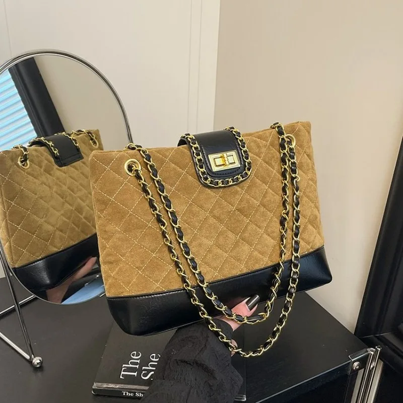 

Paris Fashion Elegant Leather Diaper Bag Best Superstar Show Vintage Fashionable High-End Minimalist Women Purse