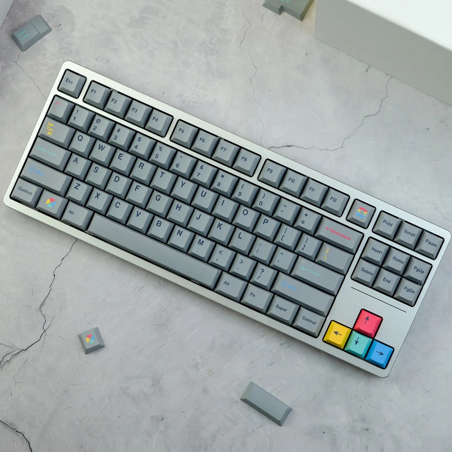 GMK Dualshot R2 Keycaps English Cherry Profile PBT 5-side Dye Sublimation Mechanical Keyboard Keycap For MX Switch 61/61/75/87