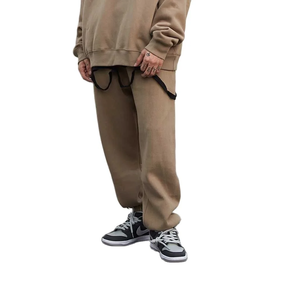 

Fashion Warm Joggers Men Casual Sweatpants Loose Baggy Solid Color Trousers Hiphop Harem Pants Streetwear Clothing