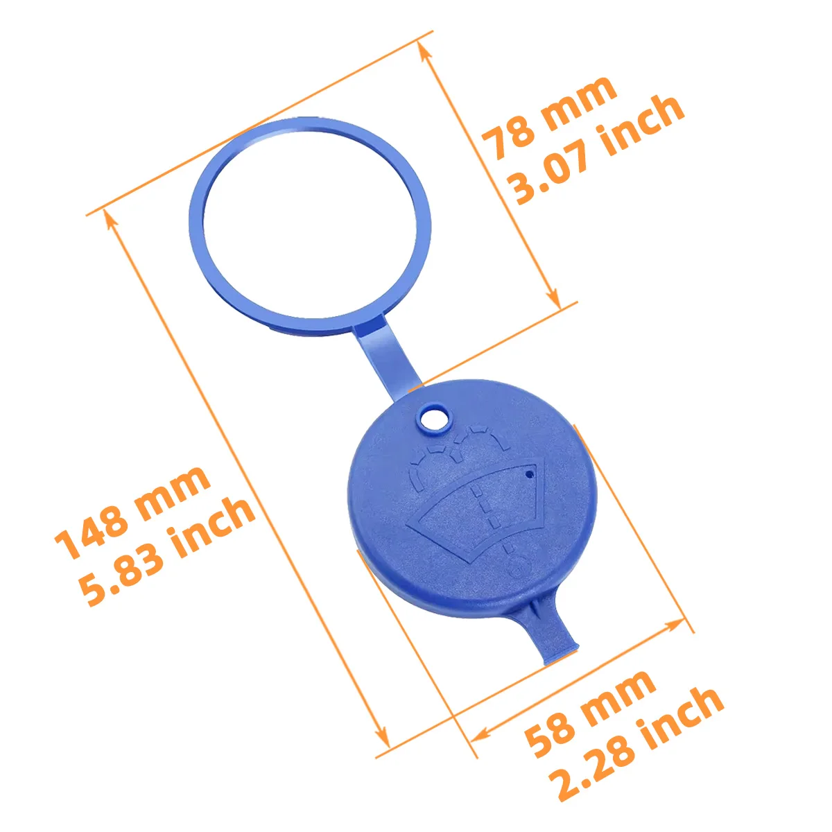 Yitong OEM M103710000 Quality Car Windshield Washer Fluid Reservoir Cap Fit For eugeot 206 207 306 307 408 Auto Replacement Part