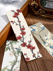 Flor e plantas marcadores, 30pcs, decoração para páginas de leitura, livro, presentes criativos, material de papelaria estudantil