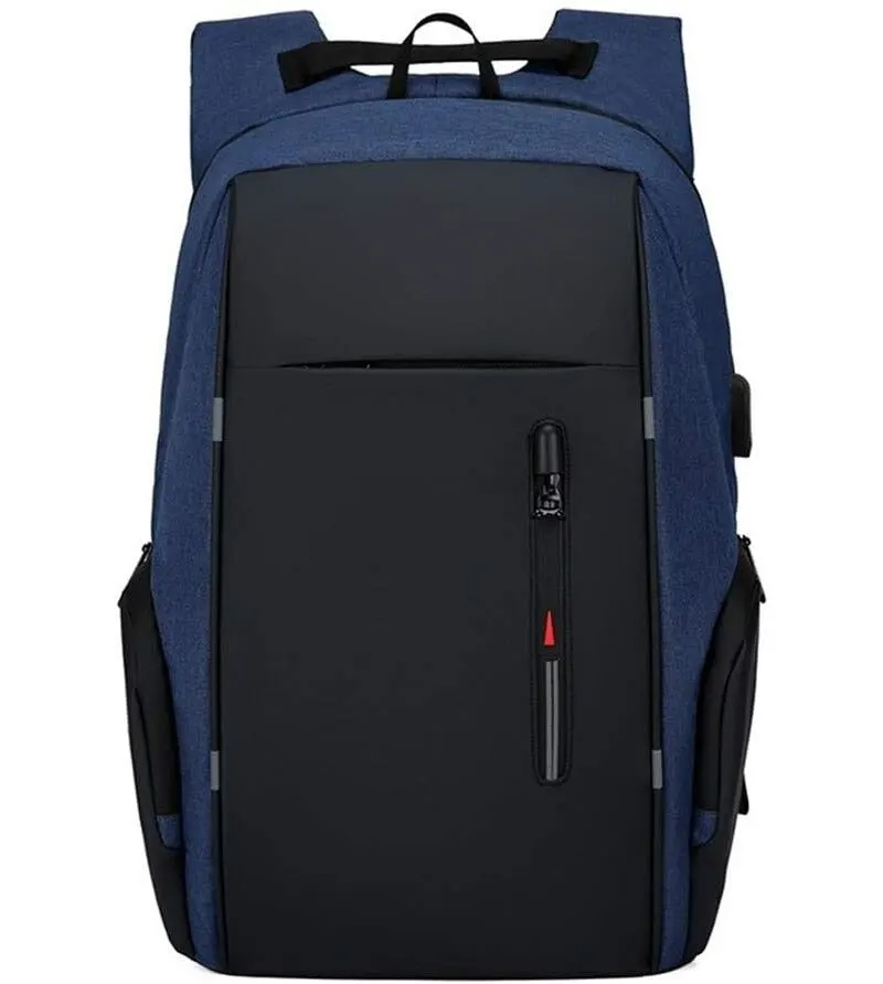 Large Capacity Waterproof Men Business Travel Bag Laptop Backpack Laptop Notebook Bag Travel Backpack with USB Charging Port