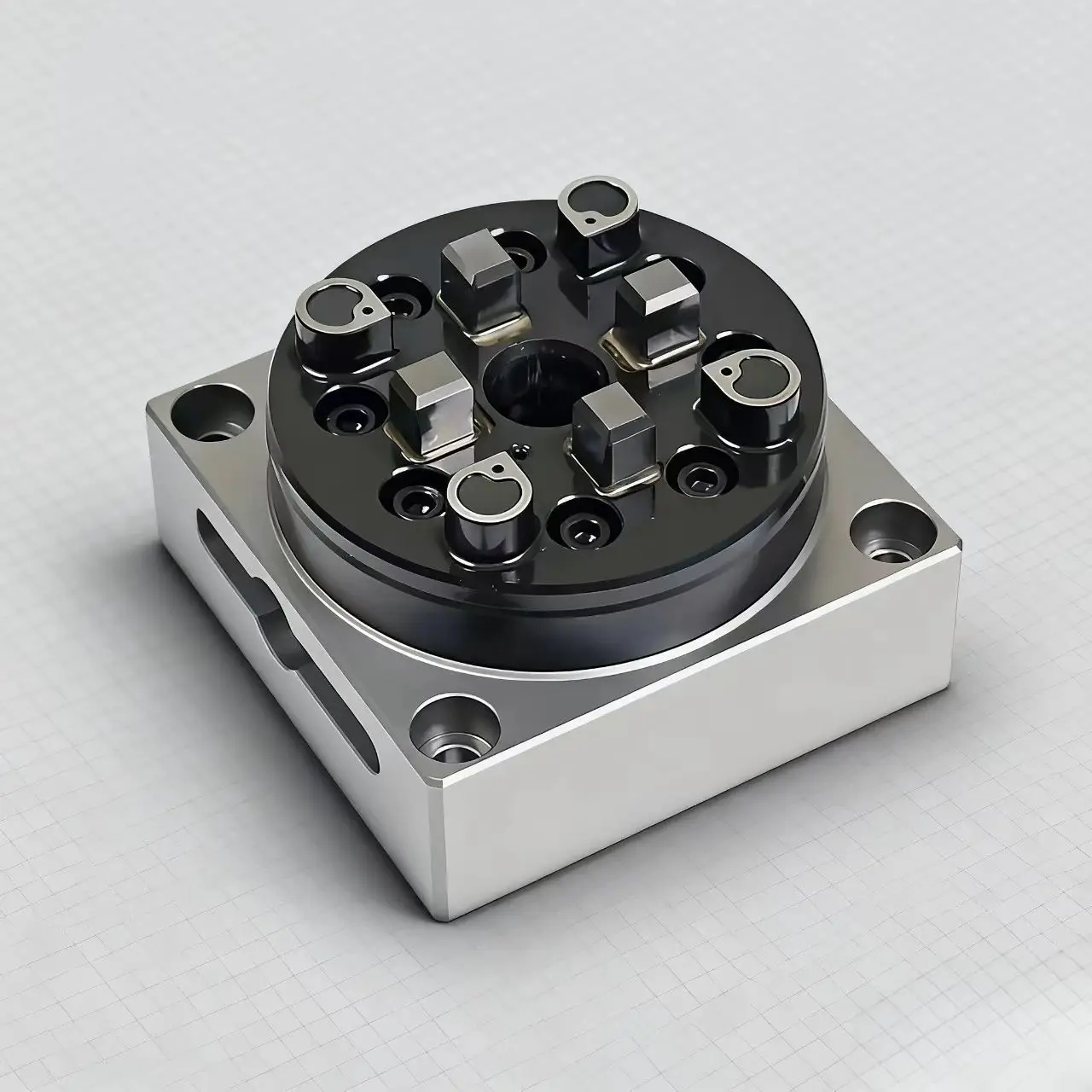 CNC 정밀 공압 작업 고정 척 A100T