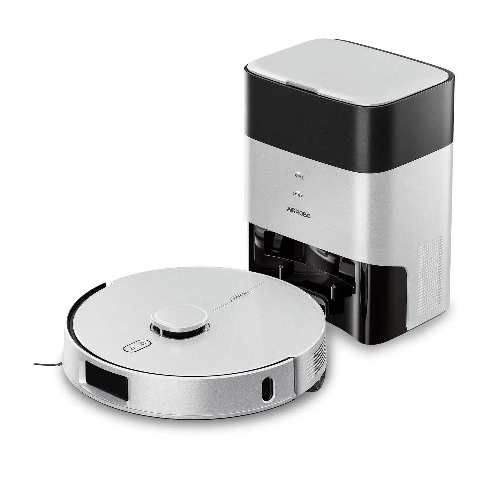 Cordless Robot Vacuum 6000Pa Suction Proactive Intelligence Automatic Cleaning Wet/Dry HEPA Filter Pet Hair Cleaning
