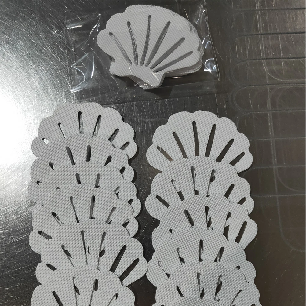 

22pcs Bathroom Anti-Slip Stickers Non-Slip Strips Bathtub Floor Safety Adhesive Shell Shape Round Kitchen Pool