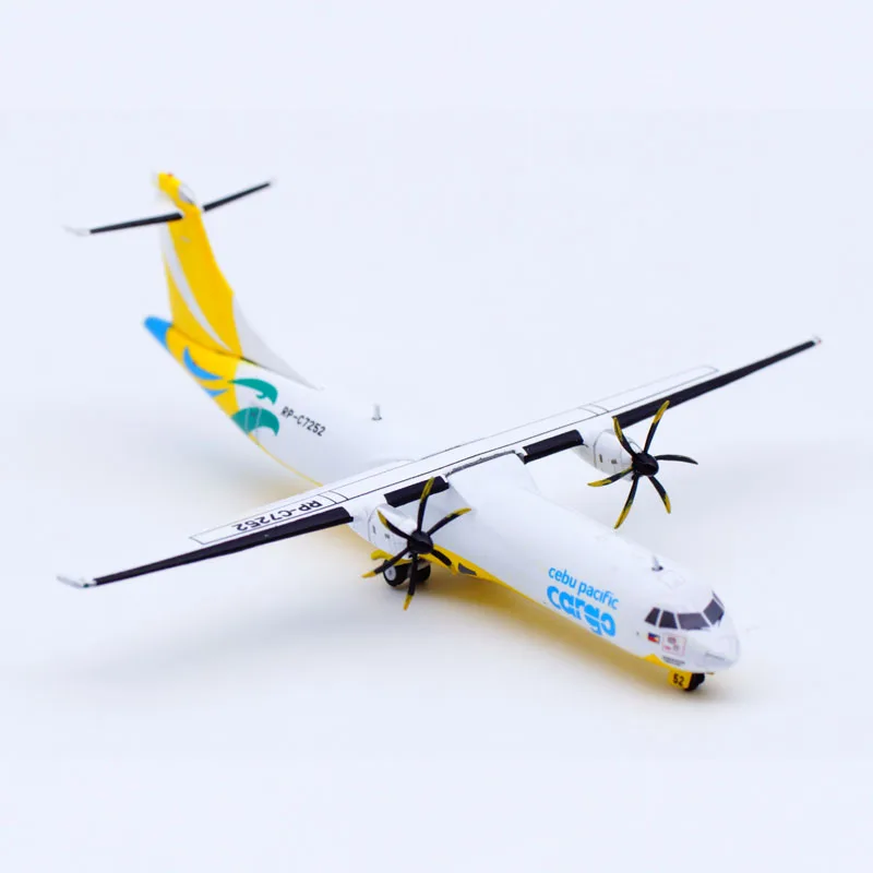 XX40066 Alloy Collectible Plane Gift JC Wings 1:400 Cebu Pacific Cargo ATR 72-500F Diecast Aircraft Model RP-C7252