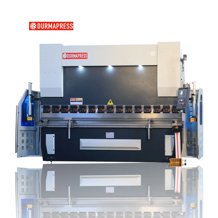 เครื่องดัด Wc67y ด้วยการกดเบรกด้วยการกด CNC ด้วยเครื่อง CNC 3200 160ตัน/