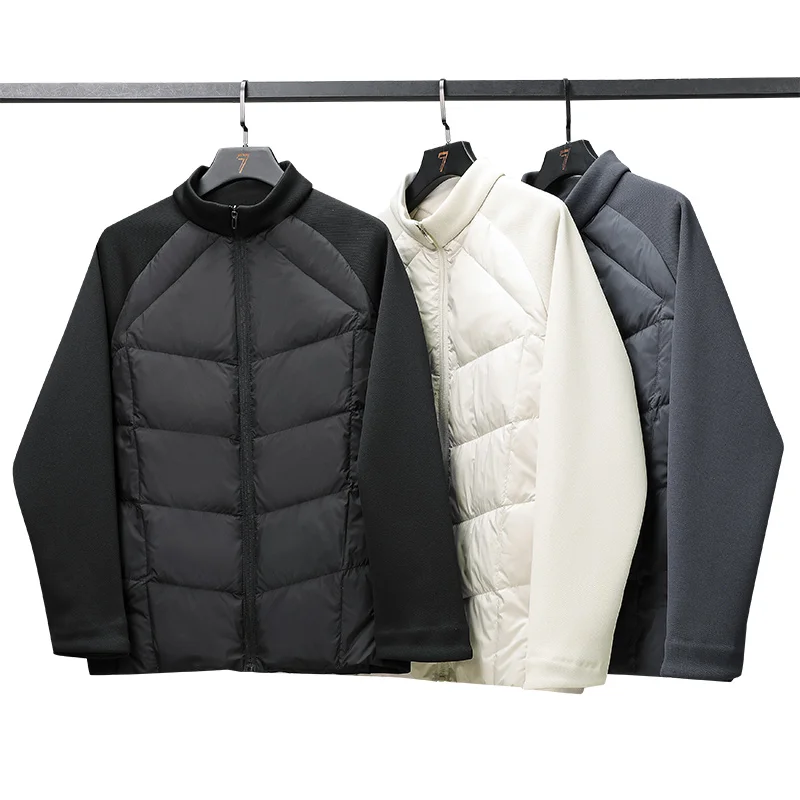 Winter Outdoor Hoogwaardige sport-vrije tijd donsjack Comfortabel modieus Veelzijdig lichtgewicht ademend neutraal jack