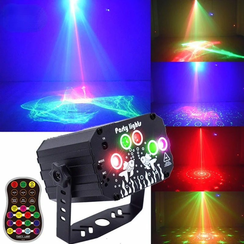 Neue traum laser lampe dance tisch lampe bar KTV flash DJ stimme gesteuert disco party projektion lampe atmosphäre lampe