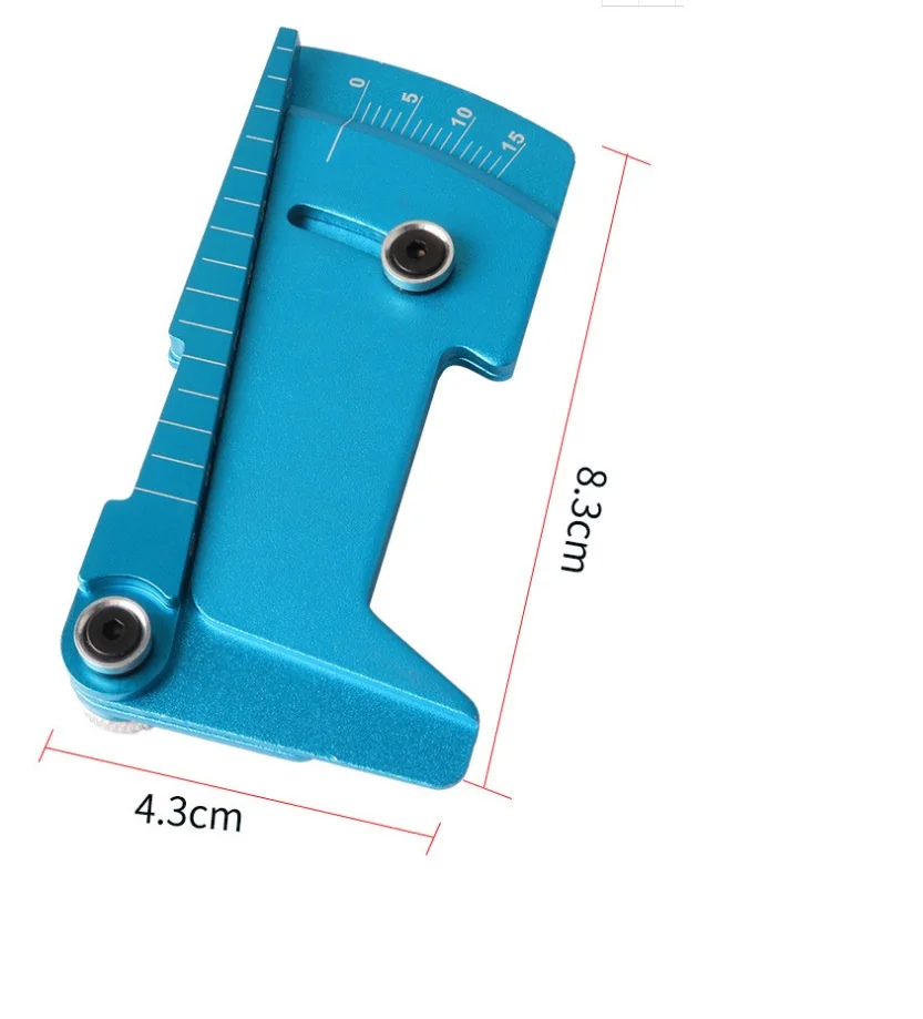 Taiwan FALCON 1/10 adjustment tool metal CNC vehicle height ruler adjustment height ruler four-wheel alignment ruler