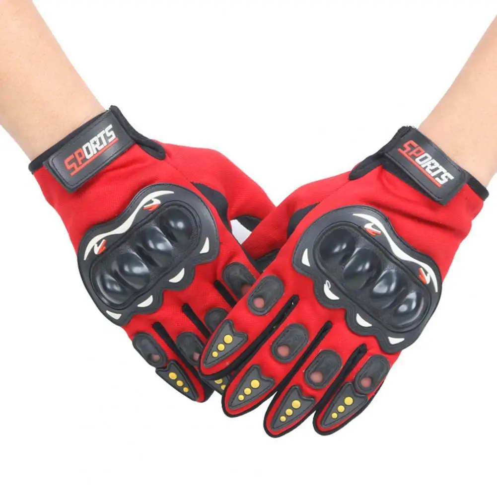 1 Pair Cycling Mittens Hard Shell Ridding Mittens Half Finger Road Mountain Cycling Gloves