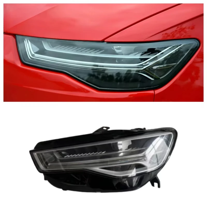 For Audi A6 C7 Headlight 2012 2015 2018 Head Lights LED Plug And Play Auto Parts Upgrade Headlamps LED Front Projectors