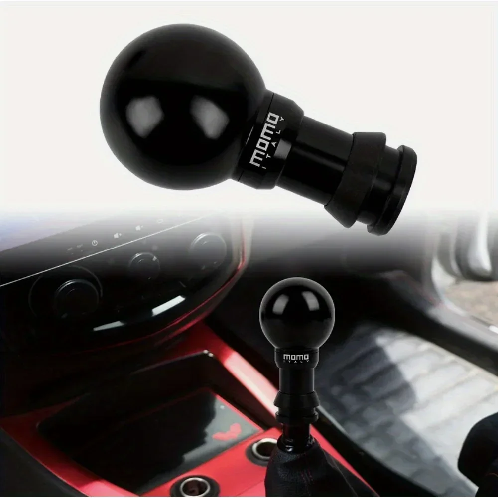 

Round Ball Black Aluminum Automatic Gear Shift Knob Shifter