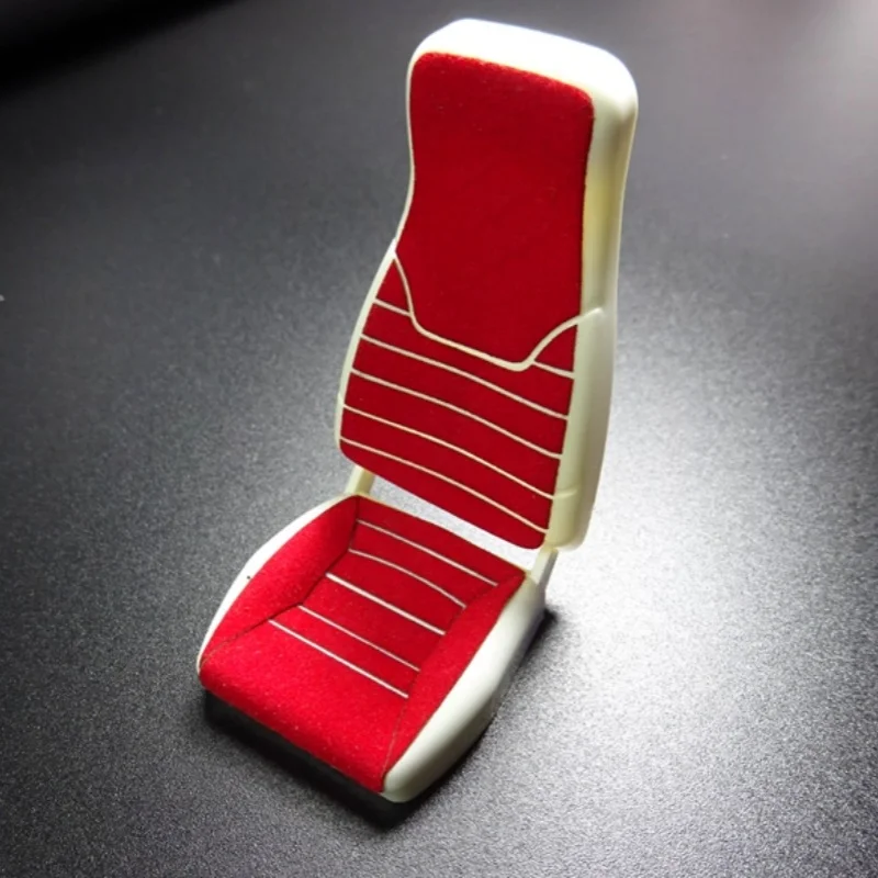 1pcs Simulation Seat Suede Sticker Decorate for 1/14 Tamiya RC Truck Trailer Tipper for Scania R620 R470 56323 rc accessories