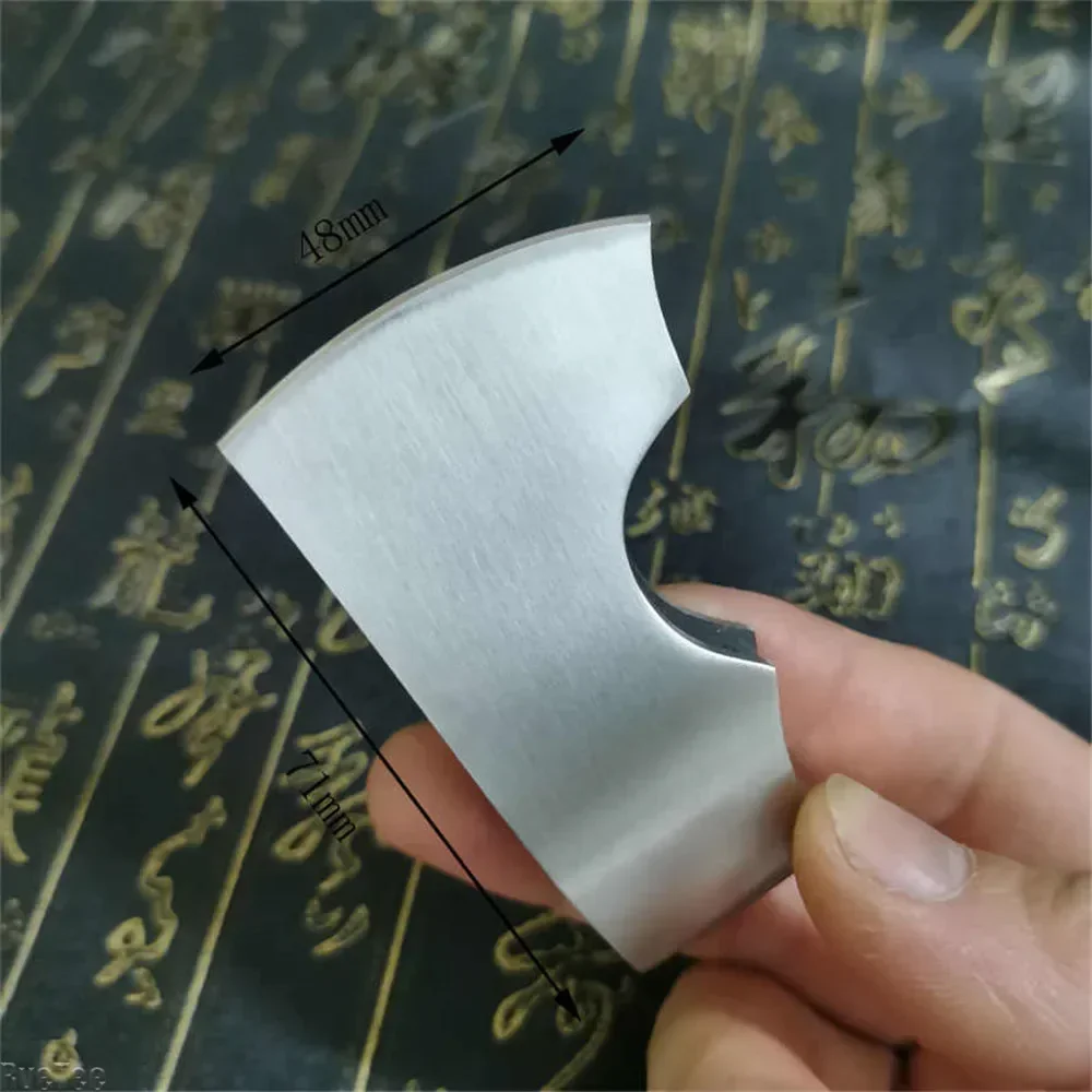 Outdoor Polishing Without Blade Axe Blank High Carbon Steel Mini hatchet Axe Car Rescue 3
