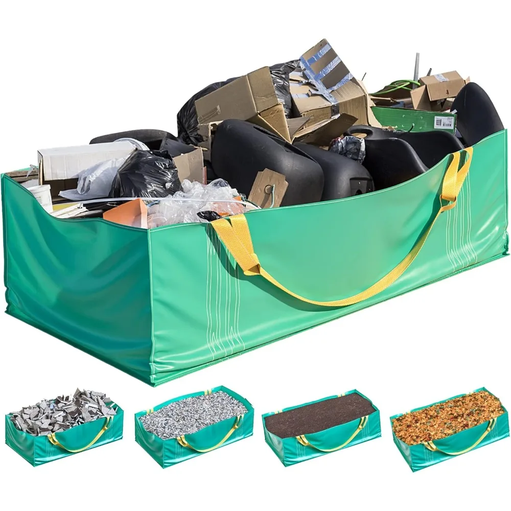 

Dumpster Bag, Reusable Yard Waste Bags, Foldable Yard Waste Container, Trash Bag for Trash Management, Multiple Times Use Durin