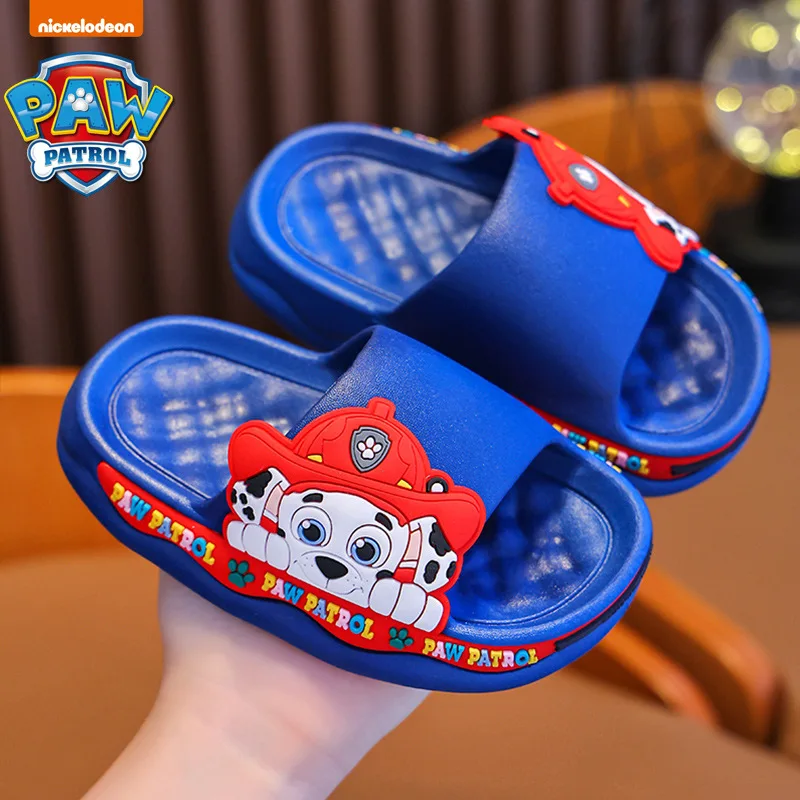 Paw Patrol  Summer Children's Sandals and Slippers Indoor Anti slip Soft Sole Cute Baby Slippers