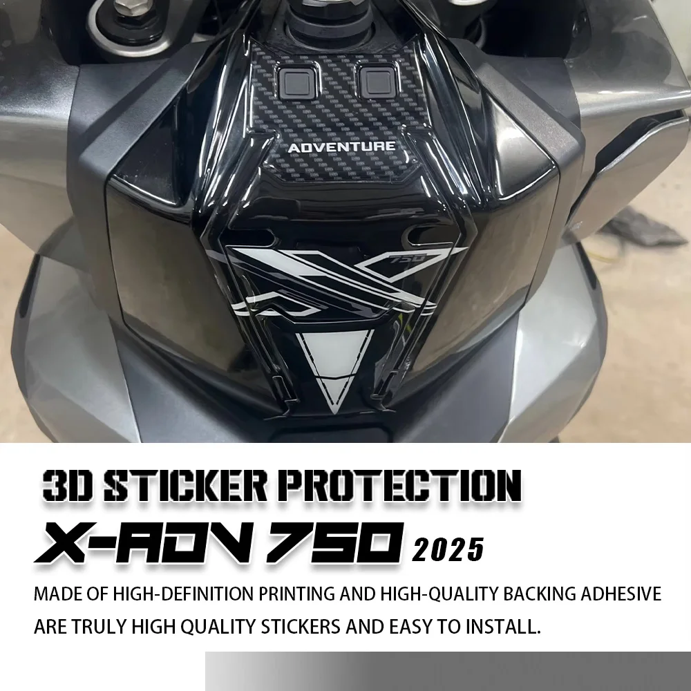 

For X ADV 750 2025 Stickers Xadv750 Accessories X ADV750 Ignition Area Protection 3D Gel Stickers