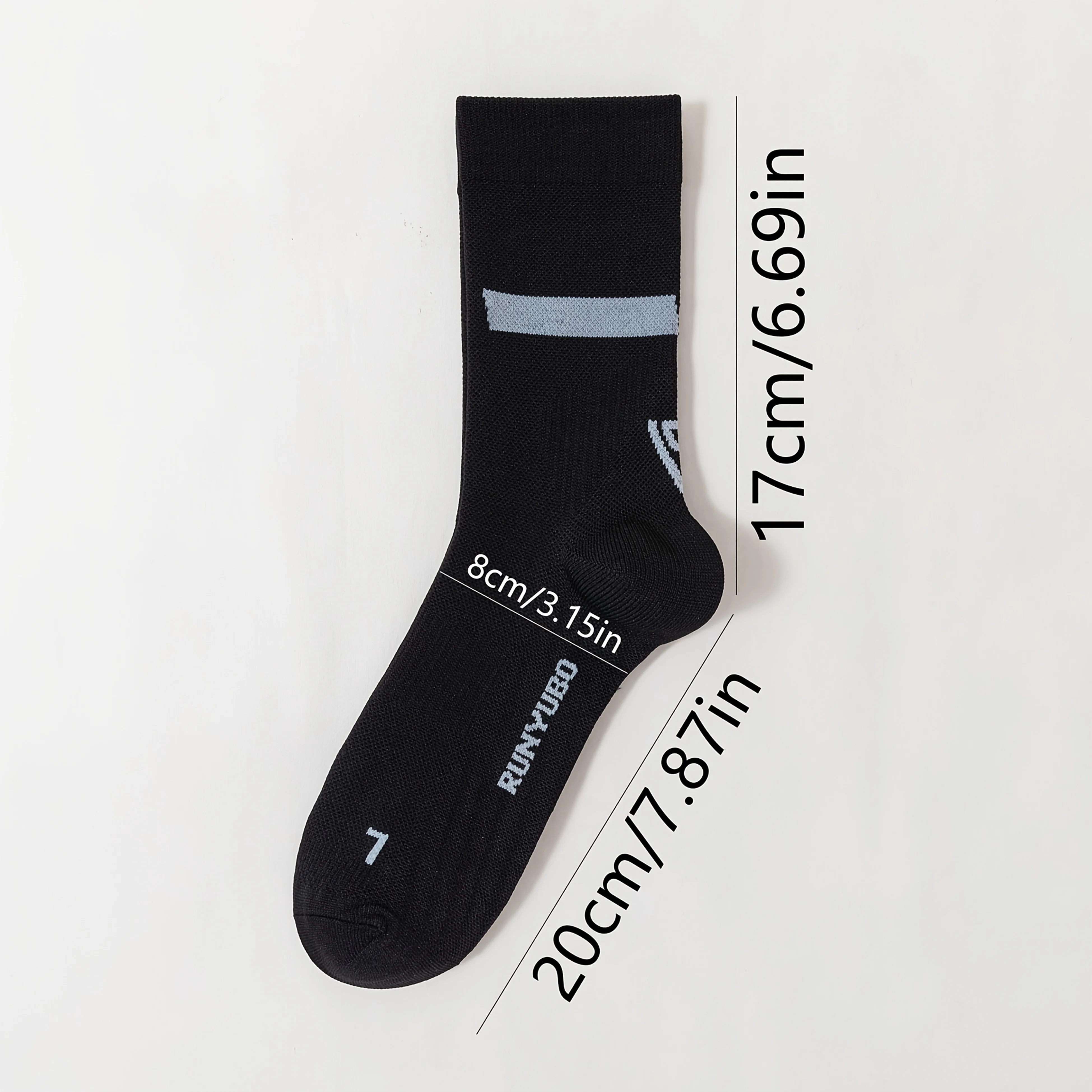 Professionelle Laufsocken, schweißabsorbierend, atmungsaktiv, Marathon-Socken, für Herren und Damen, elastisch, schnell trocknend, Fitness-Training, Radsocken – Detail 6
