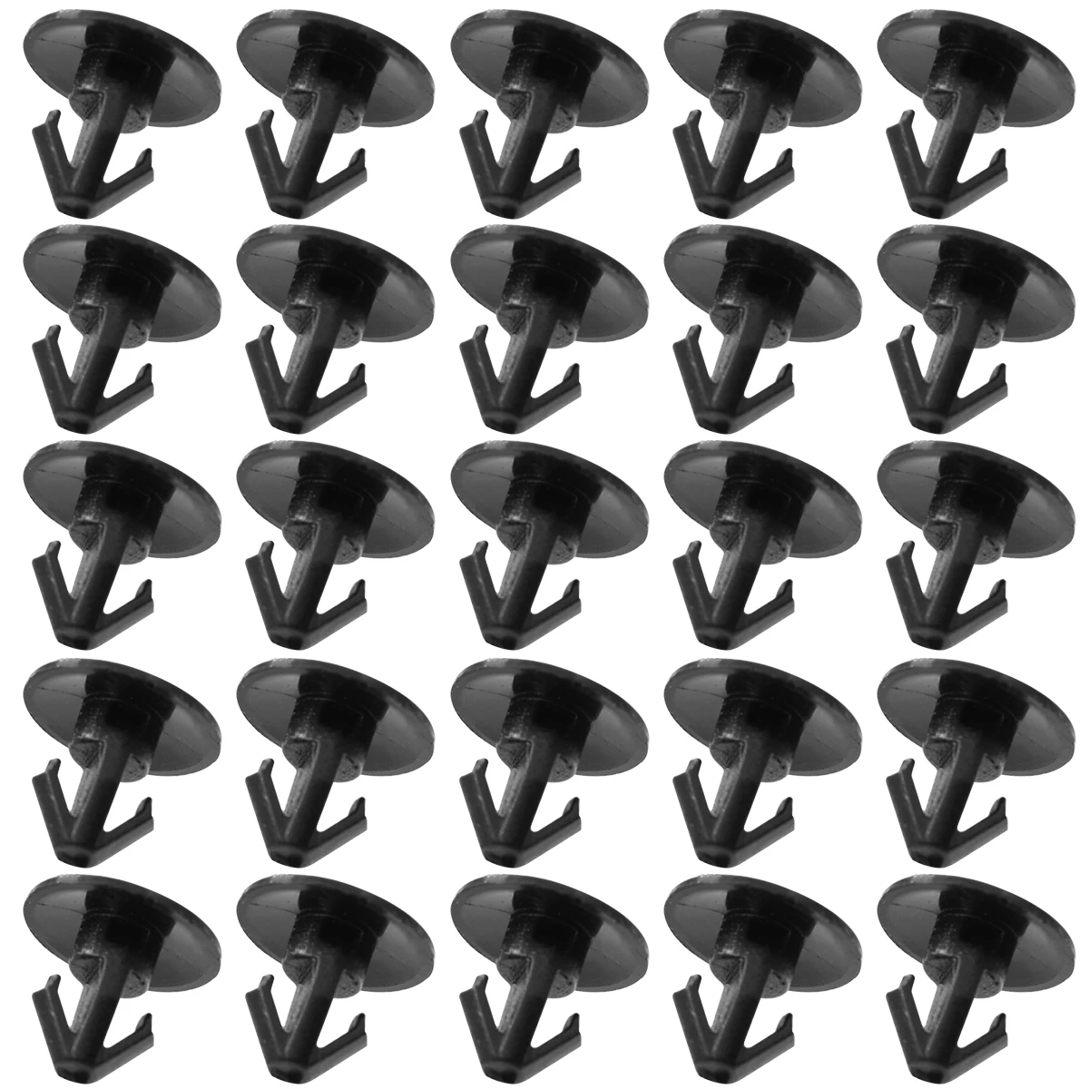 20/40PCS Clips For Nissan Qashqai X-Trail Dualis Rogue Sport Rear Door Rubber Seals Trim Weatherstrip Retainer Fastener Rivet