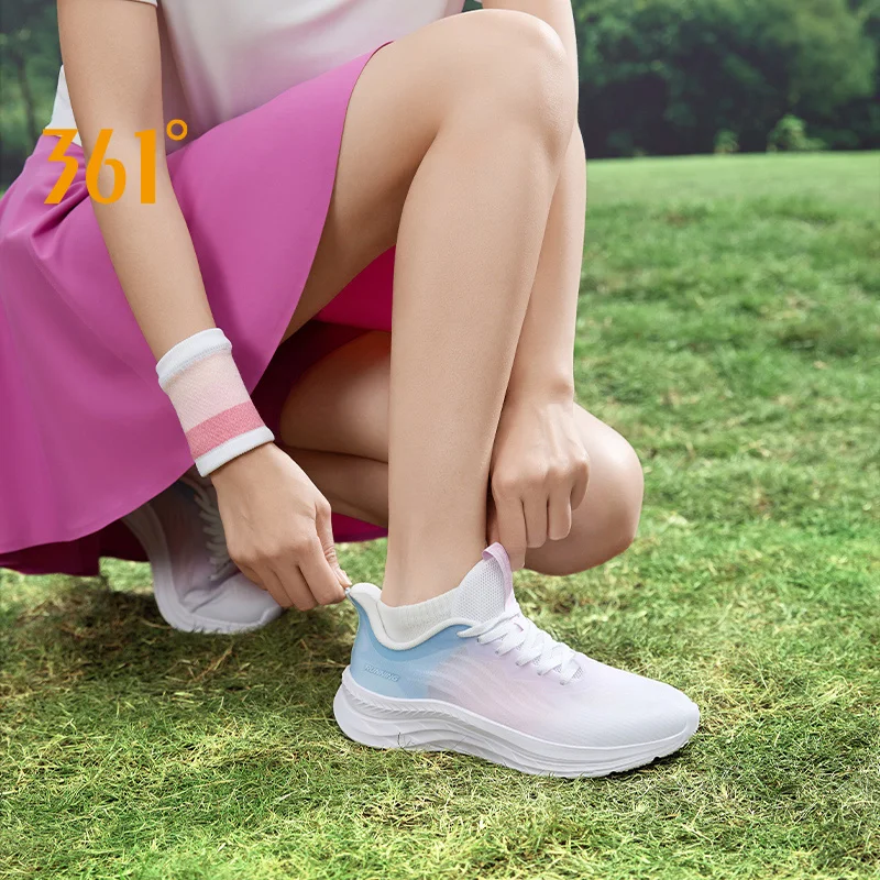 

361 Degrees Featherwing 1.0 SE Women's Sports Shoes Shock Absorption Rebound All-match Comfortable Sneakers Female 682322201F
