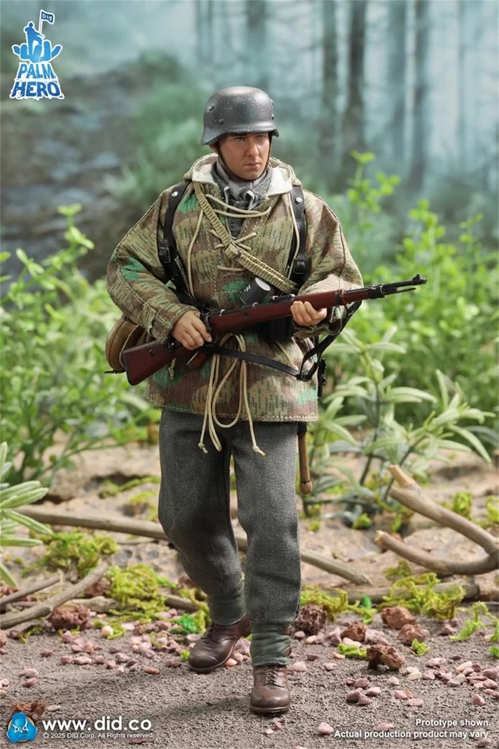 1/12th DID XD80029 Palm Pocket Series mi padre y hermano conjunto completo figura de acción móvil alrededor de 3,75 "regalo para fanáticos