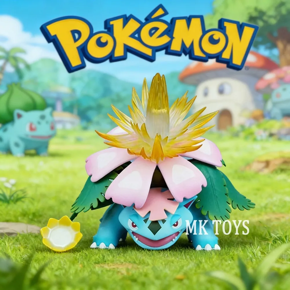 

Аниме-фигурка Покемон: Сквиртл Мега Венузавр, коллекционная модель из ПВХ, игрушка для детей, подарок, 15 см