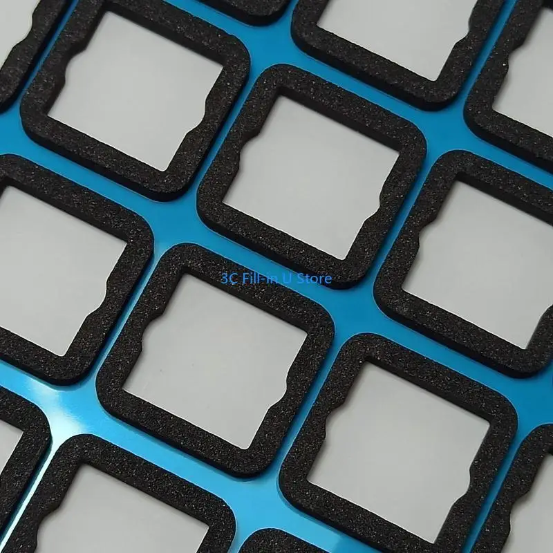 G8ta 120pcs Single Switch -films voor mechanisch toetsenbord Sandwich Cotton Switches Pad