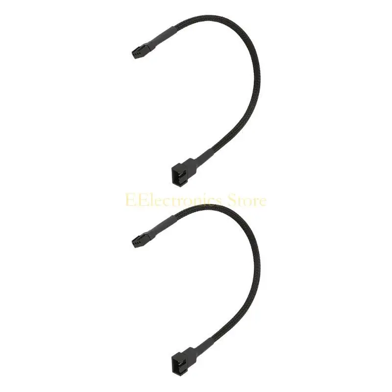 B03C 2PCS 3/2/1 Way 4PIN PWM FAN SPLITE