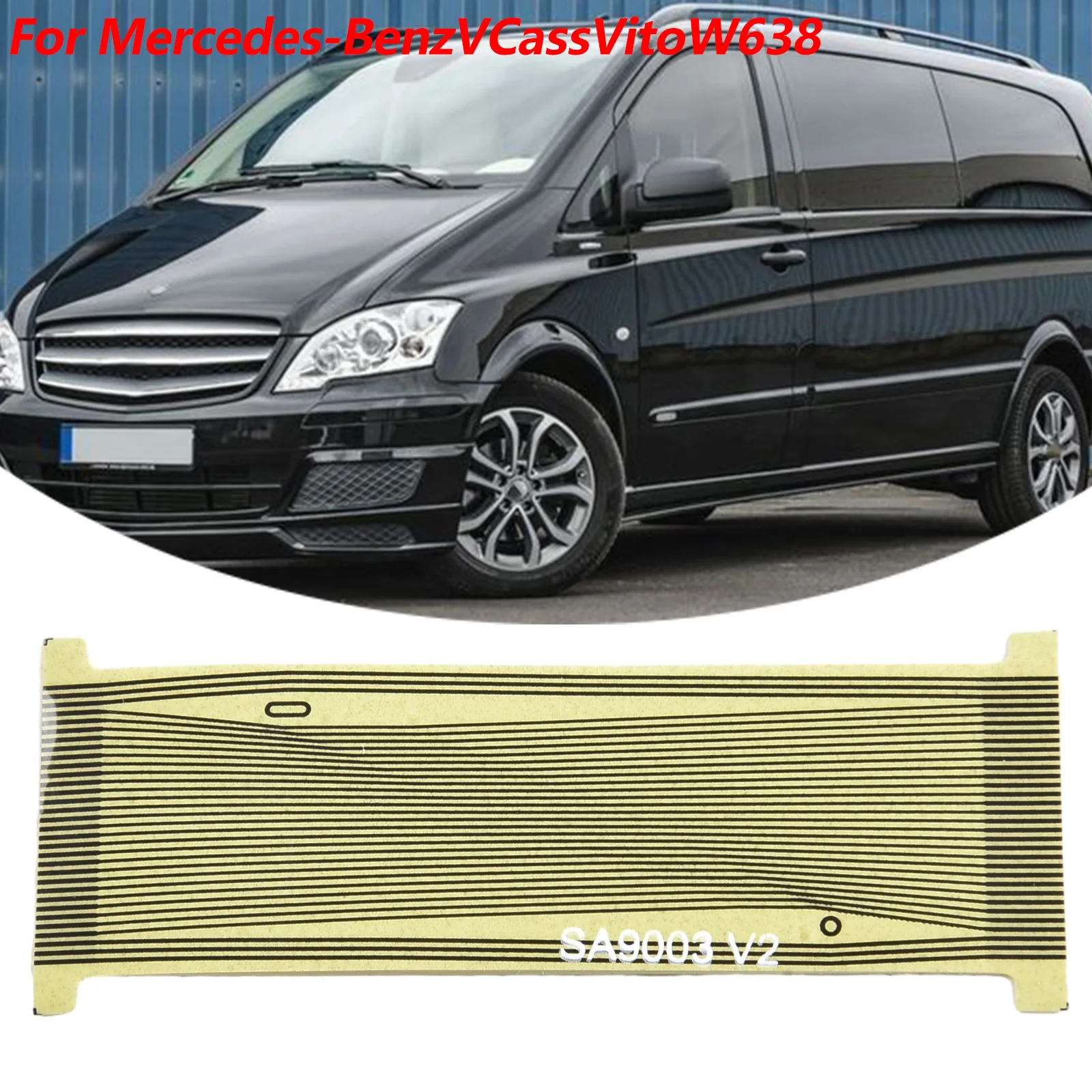 

Accurate and Precise Parameter Design with Instrument Cluster Ribbon Cable Screen Repair for Benz V Class Vito W638