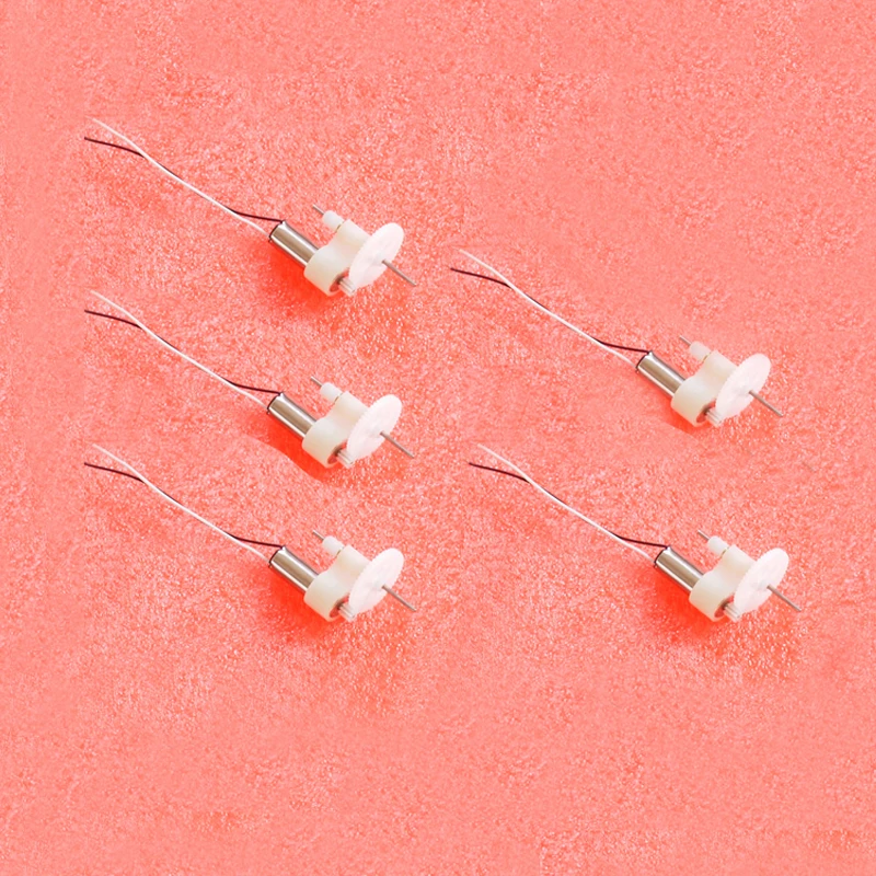 5Set Micro 6mm Hollow CUP Motor Gearbox 1-4V 50000RPM Coreless Motor Reductor Kit Enhance Torque DIY Parts for RC Airplane Model
