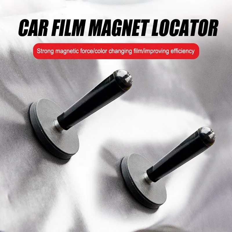 Película de vinilo D43mm para envolver el coche, soporte magnético fuerte, herramienta de reparación para envolver el coche, pegatina de tinte para ventana, instalación, fijador de soporte magnético