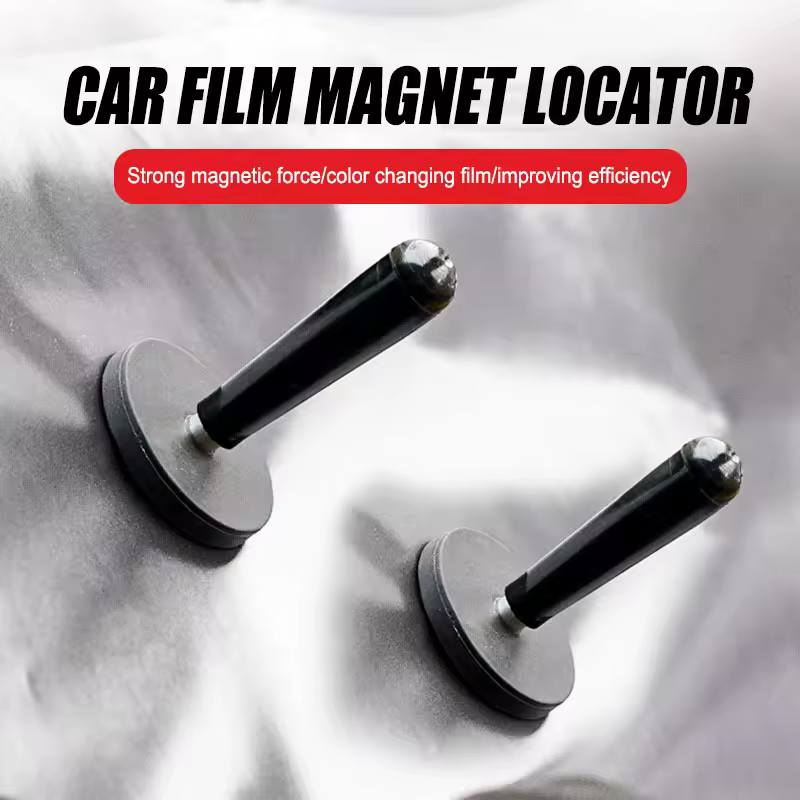 Película de vinilo D43mm para envolver el coche, soporte magnético fuerte, herramienta de reparación para envolver el coche, pegatina de tinte para ventana, instalación, fijador de soporte magnético