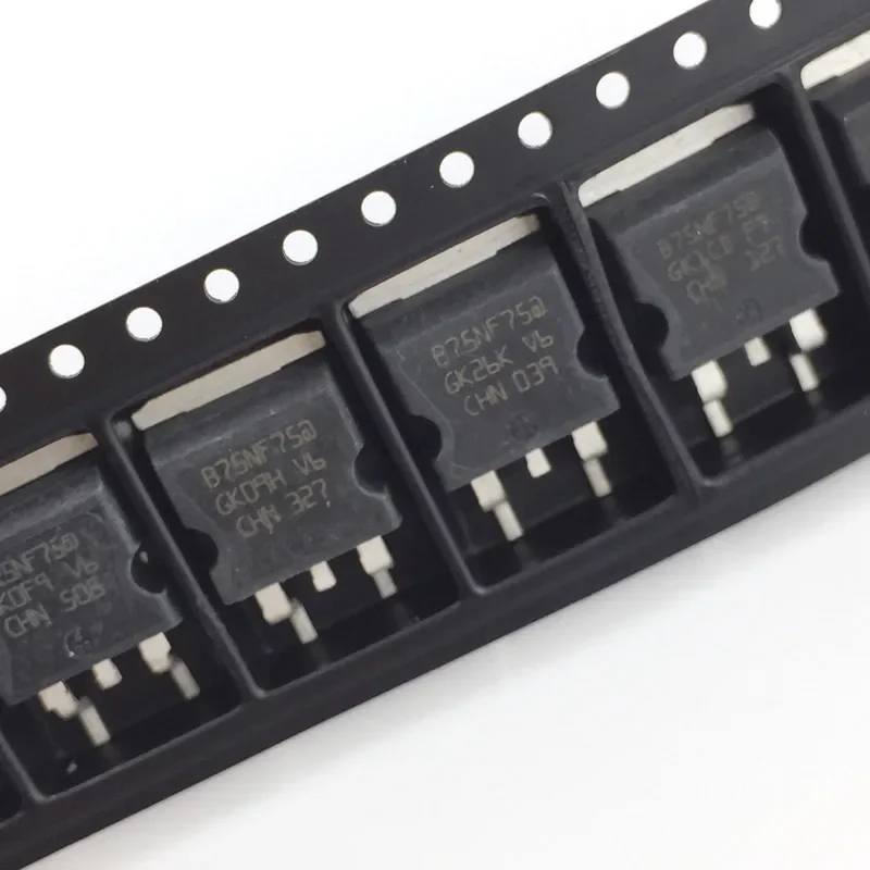 10 pz/lotto STB75NF75 75NF75 MOS B75NF75L 75V75A