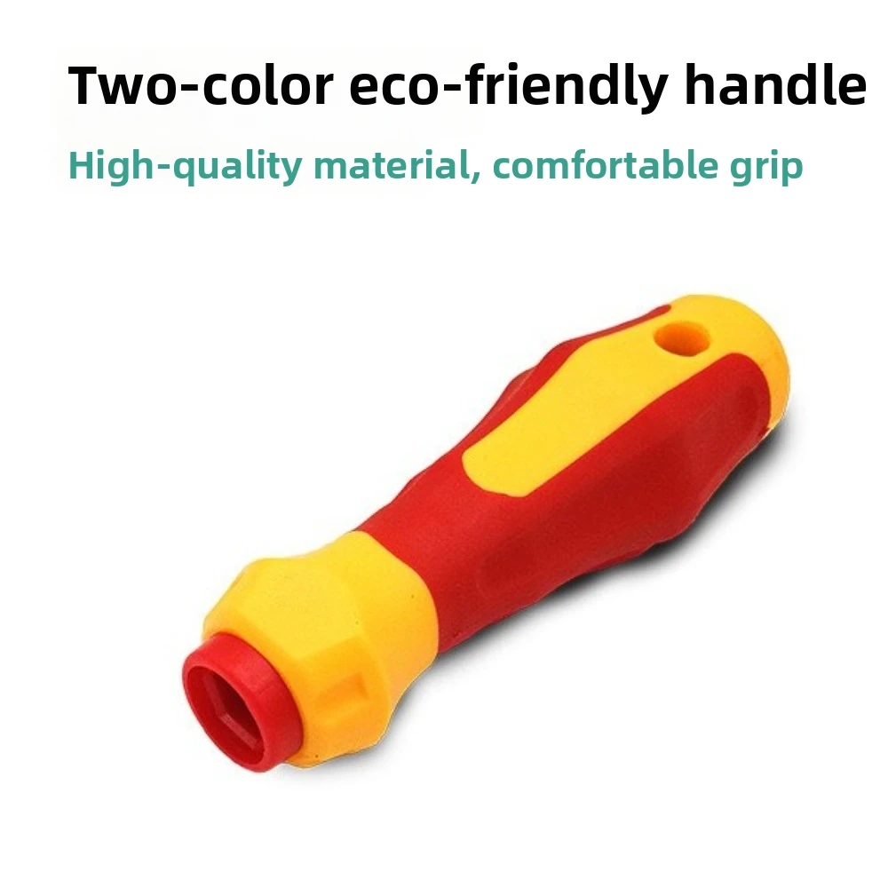 15 in 1 Insulated Screwdriver Double-ended Bits 1000V Insulated Screwdriver Set Ergonomic Handle Insulated Electrical Tools