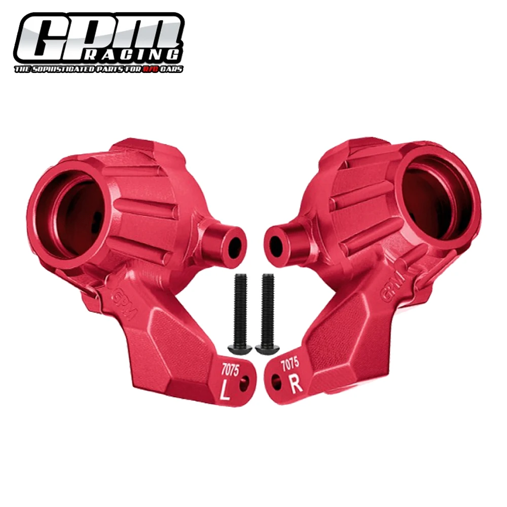 

GPM Metal Alloy 7075 Front Steering Cup Steering Blocks 8937 for Traxxas 1/8 MAXX SLASH 6S 1/10 MAXX V2 2.0 WideMaxx 4S RC Car
