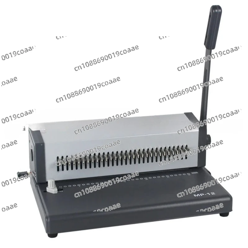 

Машина для штамповки вкладышей MP12A4, кольцо с 30 отверстиями, 5 отверстий, офисная машина для штамповки B5, блокнот «сделай сам», 26 отверстий